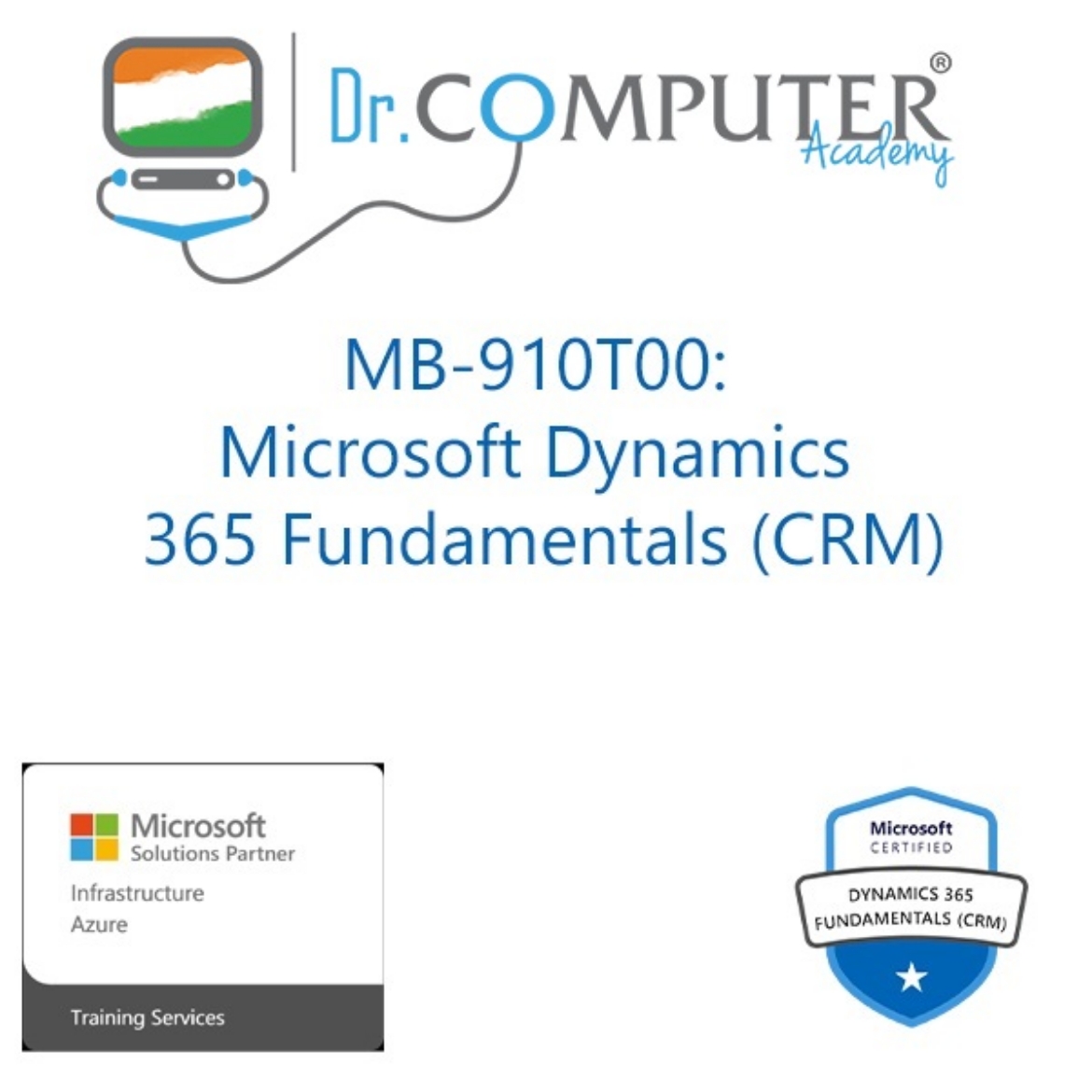 Picture of Microsoft Dynamics 365 Fundamentals (CRM) (MB-910T00)