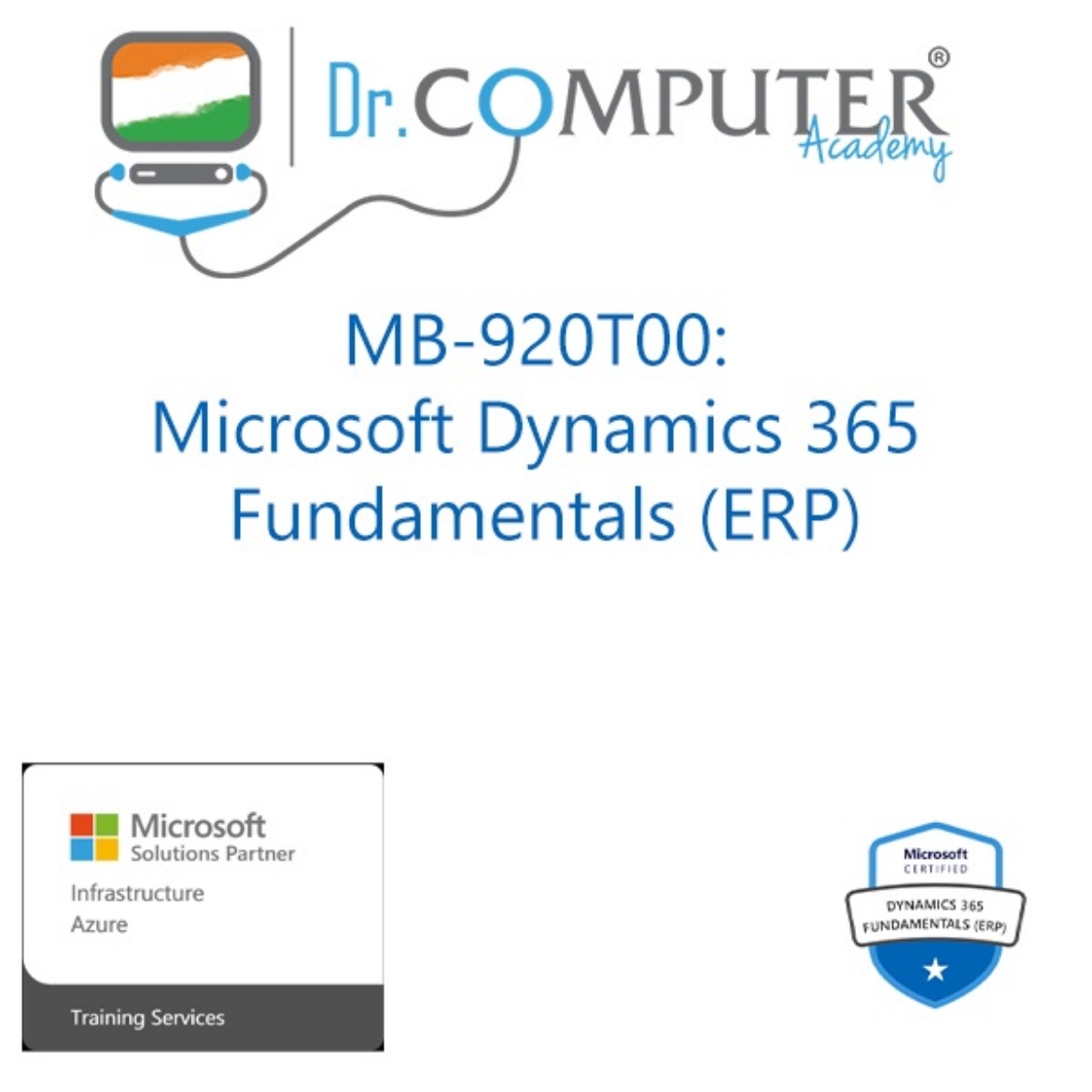 Picture of Microsoft Dynamics 365 Fundamentals (ERP) (MB-920T00)