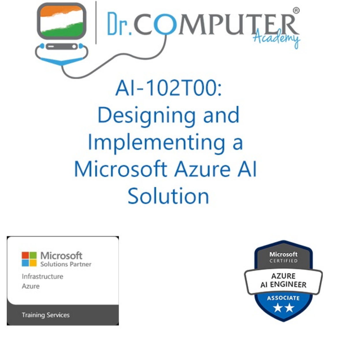 Picture of Designing and Implementing a Microsoft Azure AI Solution(AI-102T00)